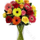 Bouquet di Rose e Gerbere colorate