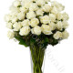 Bouquet di 36 Rose bianche