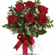 Bouquet di 6 Rose rosse