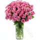 Bouquet di 50 Rose rosa
